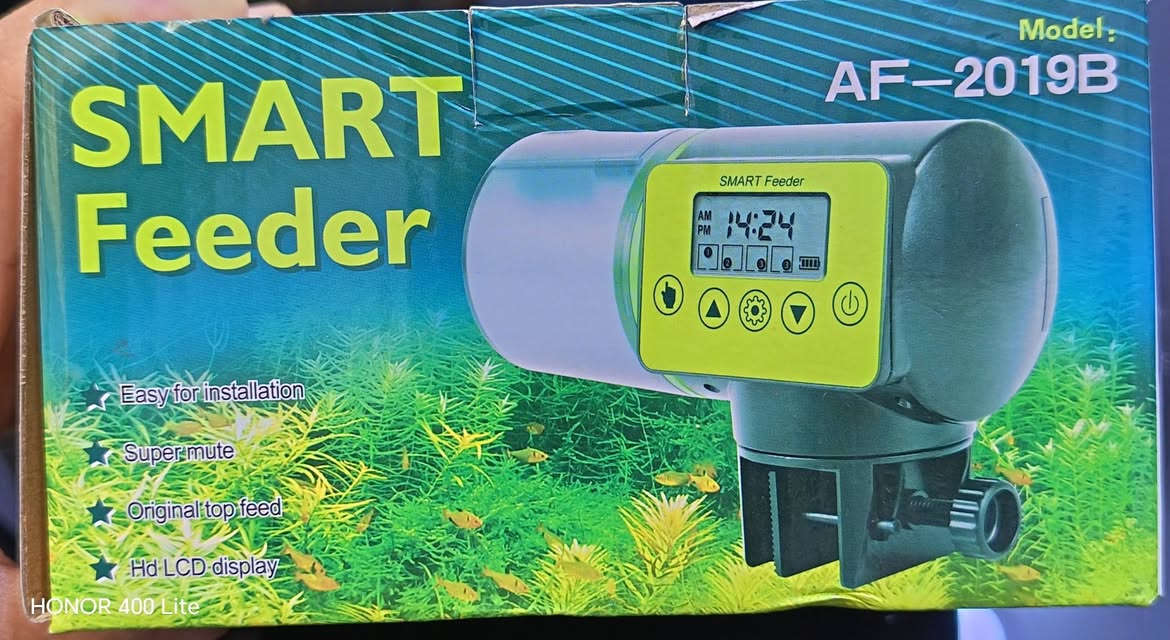 العلامة التجارية: ان/ دبليو
جهاز تغذية الاسماك الاوتوماتيكي بشاشة LCD رقمية من جوتيك، 200 مل، مؤقت تغذية كهربائي اوتوماتيكي لتغذية الطعام لحوض السمك او حوض السمك

متوفر قطعتين سعر القطعة 8 الاف 
متوفر توصيل لجميع المحافظات


**إذا كنت صاحب هذا الإعلان وتريد حذفه لأي سبب، رجاءا أرسل رسالة إلى الدعم الفني**