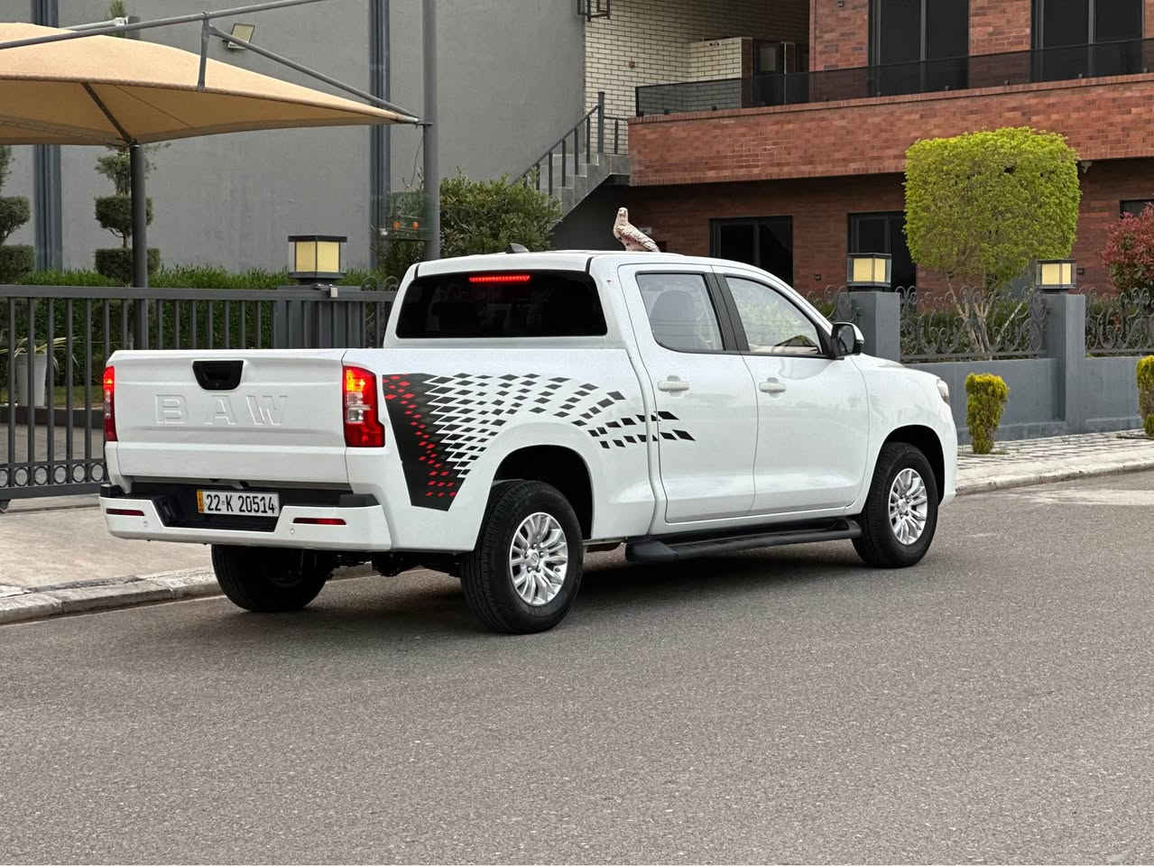 BAW pickup 2023 Large
بیکاب باو مودیل 2023 مکفولە کفالە عامە گیر عادی محرک 20 سیارە دبل قمارە کبیرە مثل فورد اف150 شاشە کبیرە کامیرا و حساس و کشنات جلد محرک یابانی رقم اربیل و باسمی ماشیە 20 الف کیلومتر
 موجودە من اربیل *********** واتساب
پیکەب باو مۆدێل 2023 سپی گێڕ عادی 
فول مواسەفات مکینە 20 گیر عادی دبل قمارە لارج شاشە گەورە کامیرا حساس کوشن جلد گێچ الکترونی تحکم ستیرن مکینە یابانیە
گێڕ تەبرید مەکینە سبوغ لێدراو هەمووی بەشەرت
رەقەم هەولێرە و بەناوی خۆمە هەموو شتی تازەیە
تەنیا 20 هەزار کیلومتر رویشتووە
سعری 138 وەرەقە و مجال
*********** واتساب أربيل, العراق
