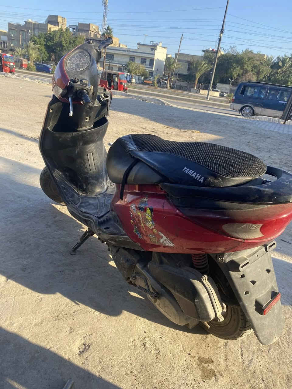 السلام عليكم للبيع دراجه بريز مكينه مامفتوحه دراجه نقصه بس صالنصه طاكه وين مايعجبك اطلع بيهة وباتريهه تعبان السعر ٣٢٥بيهه مجال مكاني ام الكبر قرب الركن السوري***********
