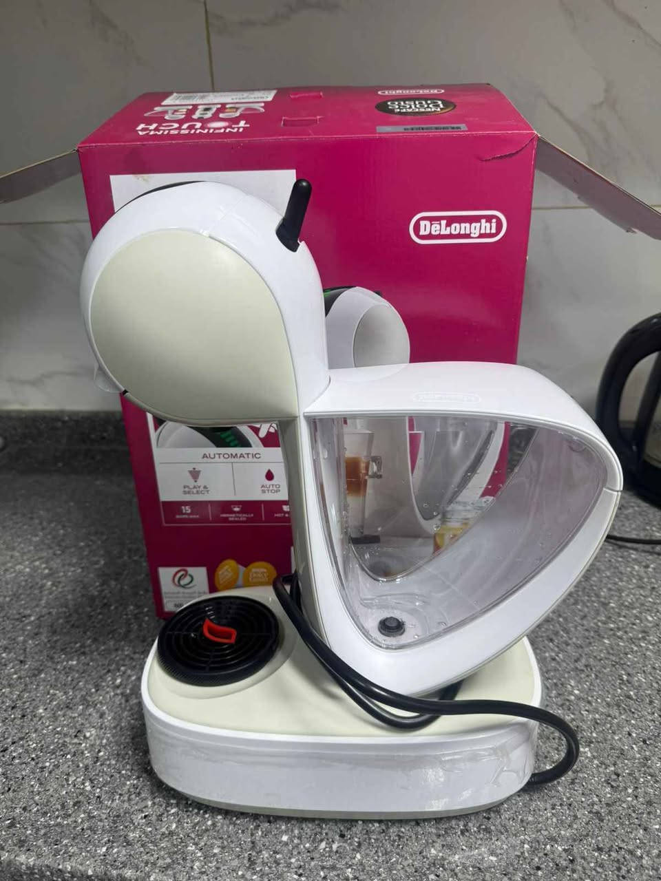 ماكنه تحضير قهوه نوع دولتشي جوستو  الاصليه الغنيه عن التعريف السعر 110 جديده البصرة, العراق


**إذا كنت صاحب هذا الإعلان وتريد حذفه لأي سبب، رجاءا أرسل رسالة إلى الدعم الفني**