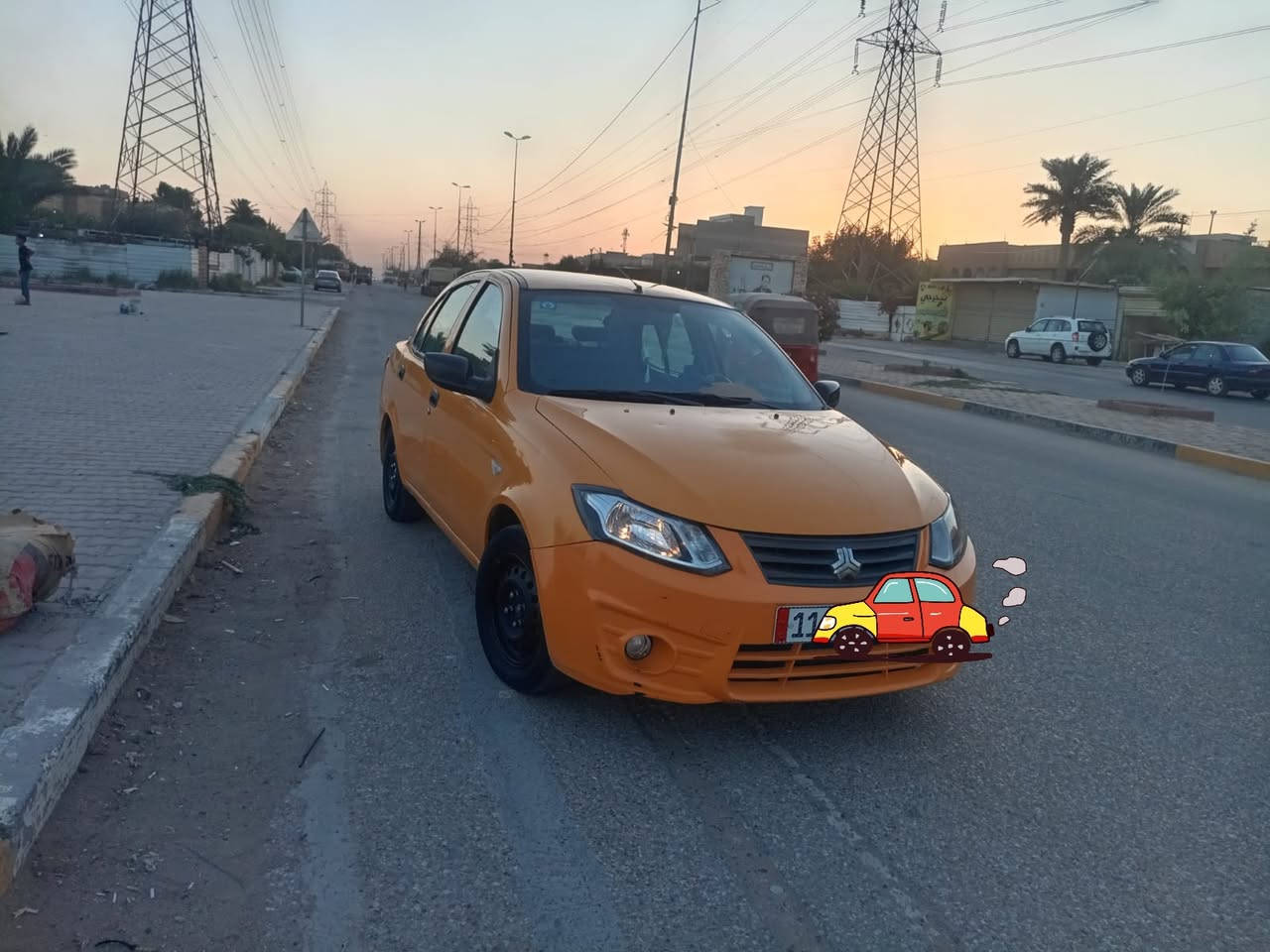 يا الله سلام عليكم سياره ساينا موديل 2019 للبيع بيها ضربه جاملغ وشويه من الباب جها السائق تبريد شغاله سنويه 2031 كير محرك خيره من الله السياره بسمي مكاني بغداد الغزاليه الهاتف ***********
