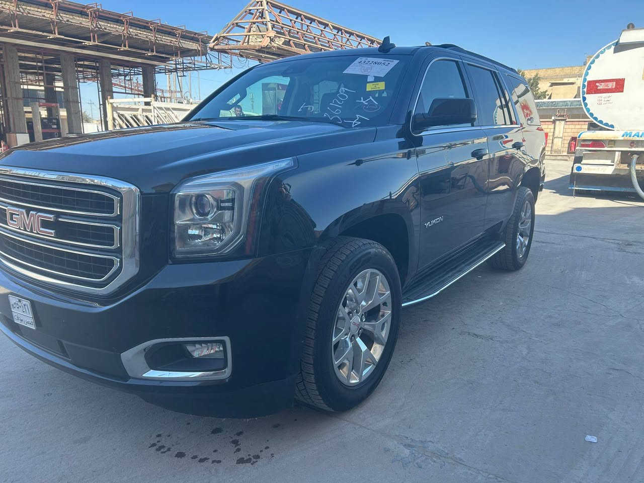 سلام عليكم جي ام سي يوكن  موديل ١٦ كتاب ضباط رقم بغداد سنويه ب اسم المشتري  سياره كفاله بيه بارد شبرين  سياره جديده واحله من الصوره فول موصفات  مكان السياره ذي قار الناصريه 
السعر قفل 33الف دولار رقم الموبايل ***********
صوره الحادث مرفقه حادثه بسيط جدا بارد شبرين فقط
غير متواجد على الانترنت
