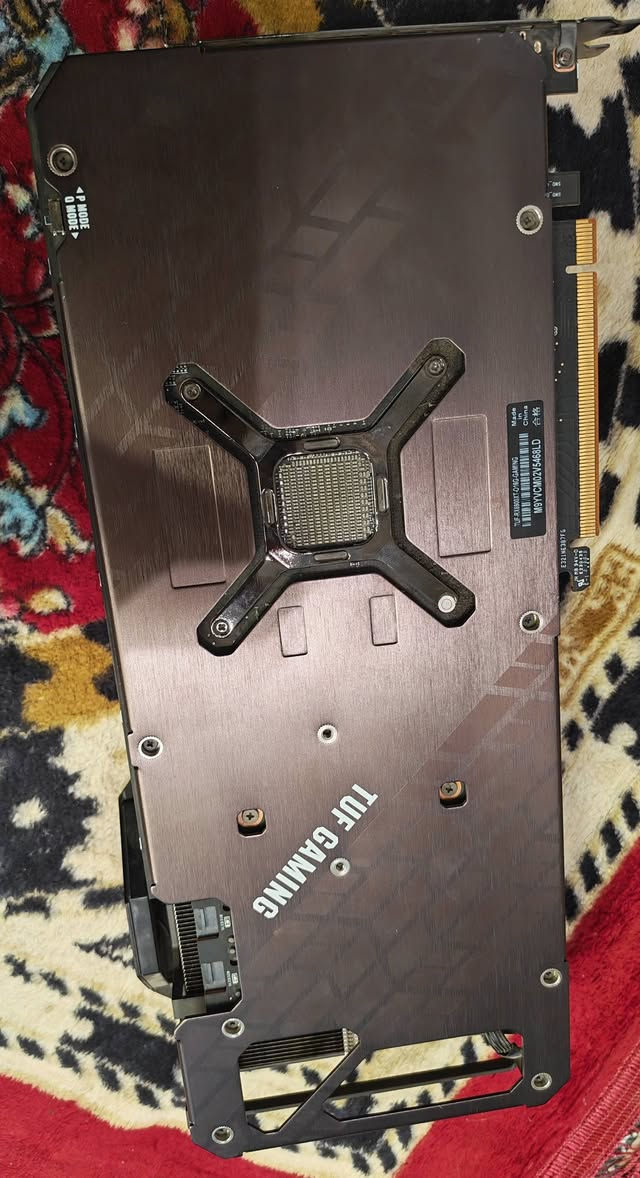 كرت شاشه للبيع
Rx 6900xt tuf gaming
كرت كامل ملحقات تحت الضغط 65 حراره
الكرت سعره 700
مكاني بغداد
يوجد توصيل


**إذا كنت صاحب هذا الإعلان وتريد حذفه لأي سبب، رجاءا أرسل رسالة إلى الدعم الفني**