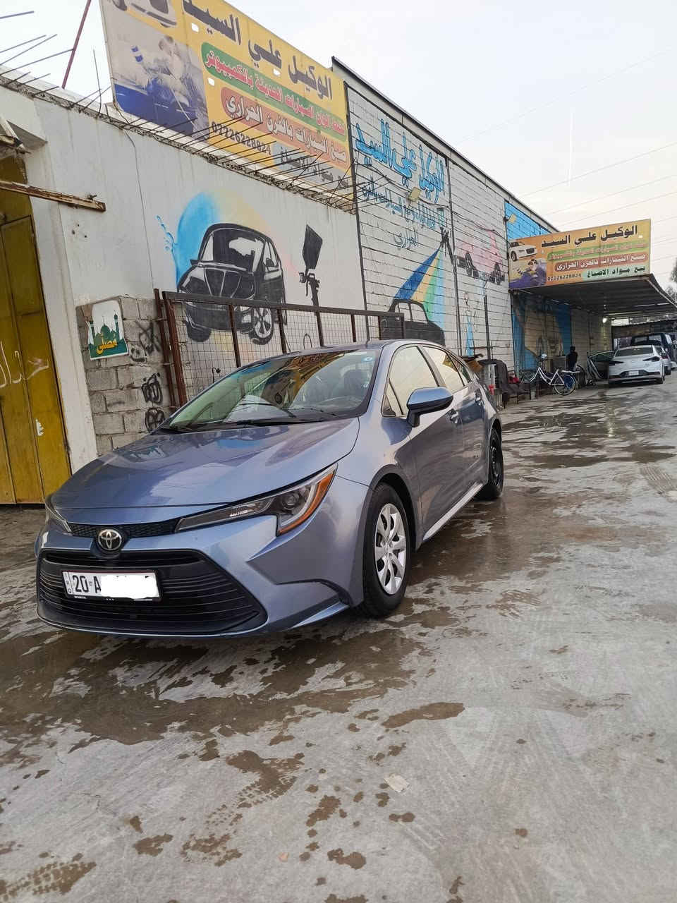 السلام عليكم
كورله موديل 2024 بانزين وارد امريكي ضرر جامرلغ خلفي معدل بارد وشويه بل صندوك بدون صبغ السياره اني مدخلهه للعراق بسمي مكينه كير تبريد تخم تاير كفاله 
المواصفات رادار امامي توقف ذاتي مانع انزلاق هند بريك بصمه تحديد مسار تحكم ستيرن كامل سياقه ذاتيه السياره جاهزه من كلشي السعر 165 بيه مجال قليل 
المكان ديالى بعقوبة 
رقم الهاتف ***********
