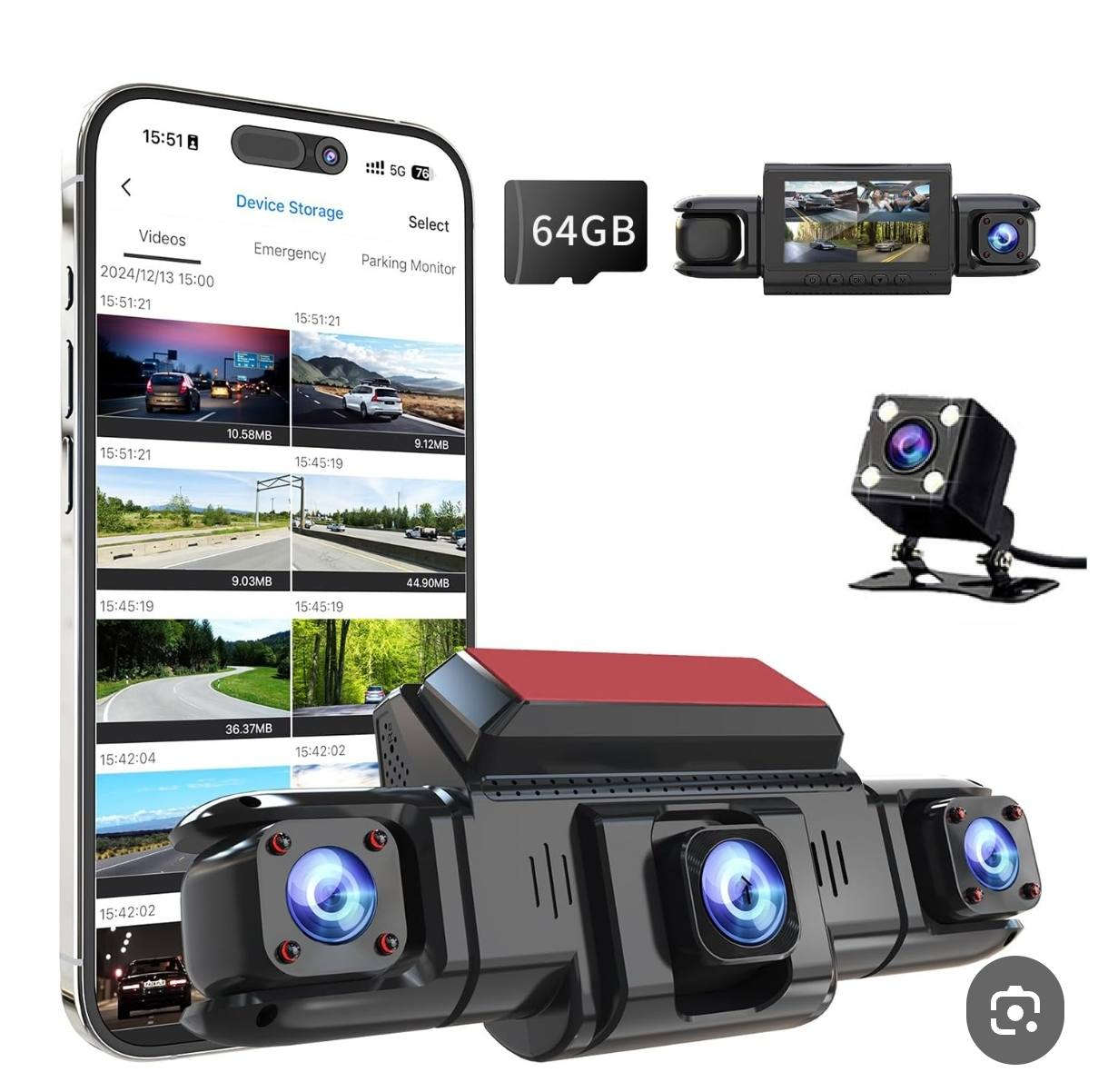 داش كام 4 كامرات اول تم 65
المواصفات الرئيسية: دقه 4k
رجعت توفرت قطعه وحده فقط
✅  بعدسات أربع: تسجل في نفس الوقت من الأمام والخلف واليمين واليسار لتوفير تغطية شاملة بزاوية 360°.بدقه تصوير امامي 4k
✅ واي فاي مدمج وتحكم عبر التطبيق: يمكن توصيل الكاميرا مباشرة بالجوال لمشاهدة البث المباشر، أو استعراض المقاطع وتحميلها بسهولة.
✅ رؤية ليلية فائقة: مزودة بتقنية الأشعة تحت الحمراء لتسجيل واضح حتى في الظلام التام.
✅ مراقبة على مدار الساعة أثناء الوقوف: تبدأ بالتسجيل تلقائيًا عند اكتشاف حركة أو صدمة أثناء توقف السيارة.
✅ تسجيل مستمر مع مستشعر G-Sensor: تسجّل بشكل متواصل وتحفظ المقاطع المهمة تلقائيًا عند حدوث تصادم.
✅ سهل التركيب لانه من منفذ الولاعة
✅

📌 الأسئلة الشائعة (FAQ):

س1: هل تسجل كاميرا XC401 جميع الاتجاهات في نفس الوقت؟
نعم، تقوم بالتسجيل من الأمام والخلف واليمين واليسار في آنٍ واحد بدقة عاليه الوضوح 

س2: هل يمكنني التحكم بالكاميرا من خلال الجوال؟
نعم، بفضل خاصية الواي فاي المدمجة يمكنك الاتصال بها عبر التطبيق لمشاهدة البث المباشر وضبط الإعدادات وتحميل المقاطع.

س3: هل تحتوي على خاصية الرؤية الليلية؟
بالتأكيد، تتميز كاميرا XC401 برؤية ليلية عالية الجودة باستخدام مستشعرات الأشعة تحت الحمراء لتوفير وضوح ممتاز في الإضاءة المنخفضة.

س4: ما فائدة ميزة مراقبة السيارة أثناء الوقوف؟
تحافظ على أمان سيارتك عند التوقف من خلال التسجيل التلقائي عند حدوث أي حركة أو صدمة، مع حفظ المقاطع المهمة تلقائيًا.

س5: هل يتم حذف المقاطع القديمة تلقائيًا؟
نعم، بفضل خاصية التسجيل المتواصل (Loop Recording) يتم استبدال المقاطع القديمة بشكل تلقائي، إلا في حال اكتشاف تصادم حيث يتم حفظ المقطع تلقائيًا
تعمل بنضام شحن وشاحنه تايبسي للستفسار تفضل خاص 
متوفر قطعه فقط
سعر 65 الف غير قابل لتفاوض


**إذا كنت صاحب هذا الإعلان وتريد حذفه لأي سبب، رجاءا أرسل رسالة إلى الدعم الفني**