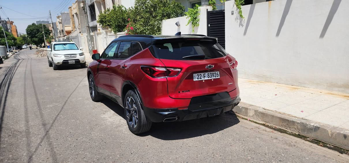Chevrolet Blaazer  RS
الموديل : 2022

حجم محرك : 6 سلندر

اللون : ماروني + سقف اسود

عداد المسافة :  50 الف كم

السعر :  230 ورقة

الضرر : رقم شاصي مرفقة في الصور مع باب السكن

كافة الارباكات سليمة 

المواصفات : RS

رادارات تحديد مسار 

بصمة ابواب 

تشغيل عن بعد

صندوق كهرباء

كشنات جلد 

كشنات كهربائي 

كشنات تدفئة

تبريد خلفي

بصمة ابواب

هاند بريك بصمة

مكاني اربيل

واتساب ***********
