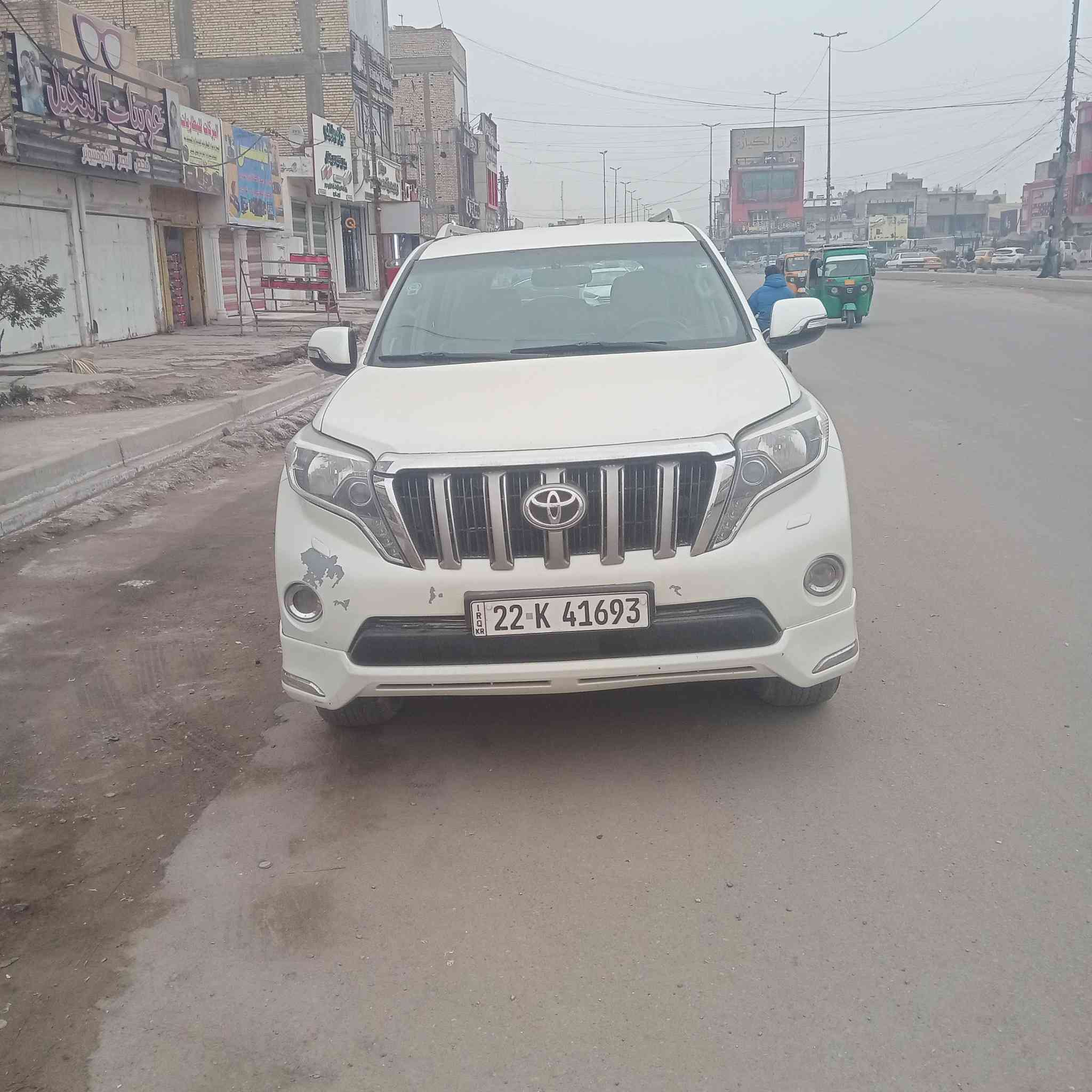 السلام عليكم برادو موديل 13 محرك 4 مكفوله عل صبغ شبر بالجاملق الخلفي رقم ربيل بسمي السياره بكاني بغداد السعر 235 وبيها مجال قليل ممتواجد عل فيس رقمي هذا ‏‪0775 558 7950‬‏
