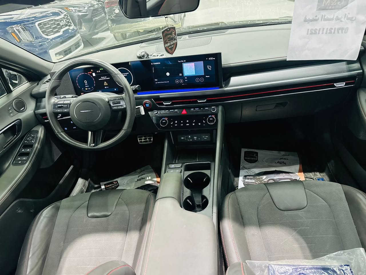 🔥 سوناتا 2024 GT لاين 🔥
سعر بلاش مناسب جداً 👇🏻
محرك 2.5 لتر 4 سلندر 🚀توربو  — قوة واقتصادية 💪  
قير أوتوماتيك + ثبات عالي بالطريق  

✨ المواصفات:  
بانوراما | شاشة كبيرة | جلد رياضي  
رادار | مثبت سرعة ذكي | كاميرات وحساسات  
إضاءة LED + تصميم رياضي جذاب  
بدون صبغ بدون ارباك 
رقم الشاصي مرفق 
💰 السعر:$215$  ومجال بسيط 
📍 الموقع: أربيل  
📄 بدون رقم (تترقم جميع محافظات كردستان)  

📞 للتواصل: ***********
