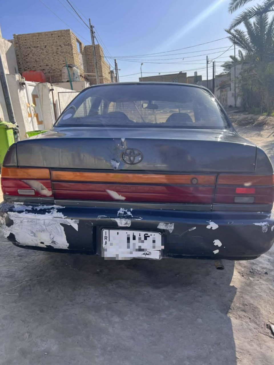 السلام عليكم ورحمه الله وبركاته 

كورلا للبيع
موديل 92
مالكها الديوانية قضاء غماس 
السعر 52 وبيها مجال أو مراوس ب افيو خصوصي حسب القناعه 
مكان السياره غماس
للاستفسار اكثر الاتصال على الرقم ‏‪***********‬‏
