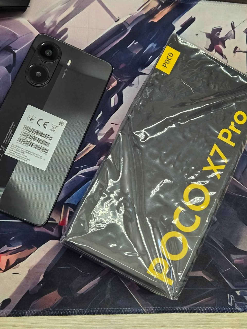 سلام عليكم 
 ءPOCO X7 PRO black 
ذاكرة  256  عشوائية 12GB
معالج Dimensity 8400 Ultra  ببجي 120 فريم سلاسة فول 
فقط مراوس باحدث وانطي فرق مكاني بغداد
ياريت اراوس ويا جهاز Huawei pura70


**إذا كنت صاحب هذا الإعلان وتريد حذفه لأي سبب، رجاءا أرسل رسالة إلى الدعم الفني**