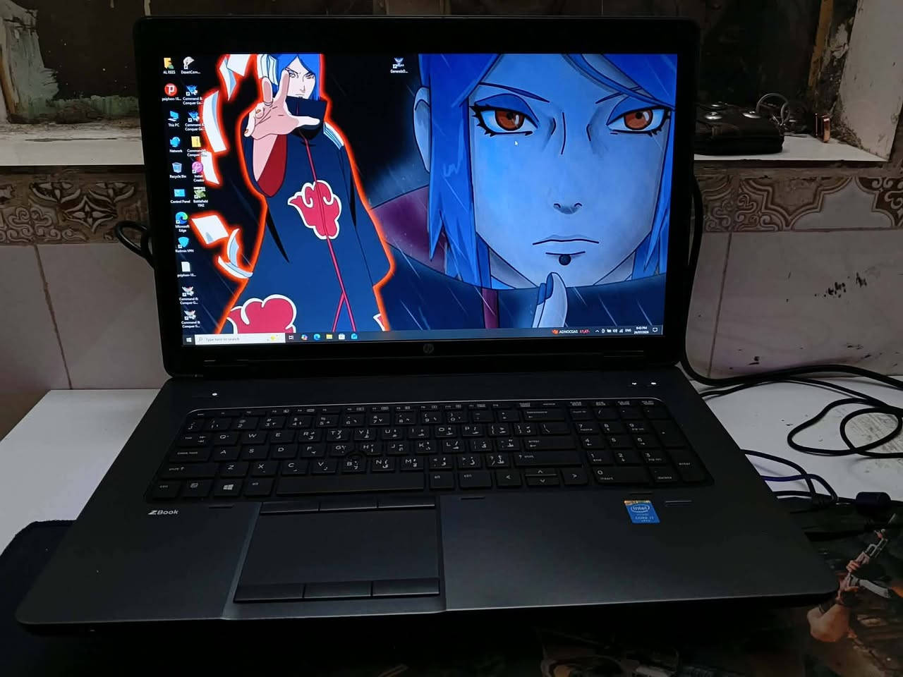 السلام عليكم لابتوب hp zbook g2 17
لابتوب عملاق معروف بقوته بالمونتاج والالعاب الخفيفه  والمتوسطه 
المعالج كوراي 7 الجيل الرابع 4810mq 

الرامات 16 ddr3 

كرت شاشه داخلي من انتل  ومنفصل من نفيديا  4 كيكا k3100m 

ويندوز 10 برو
هارد 512 كيكا ssd  للمعلوميه يشيل ثنين منافذ هارد يعني شكد تريد تخليله عادي 

 لابتوب كامل مثل ما موضح بالصوره وبطاريته جديده وشاحنته الاصليه ويا 230 واط
كل المنافذ شغاله  حتى مستشعر البصمه
السعر 350 الف وبي مجال بسيط حك الجيه للاستفسار تواصل خاص او عن طريق الرقم ***********
