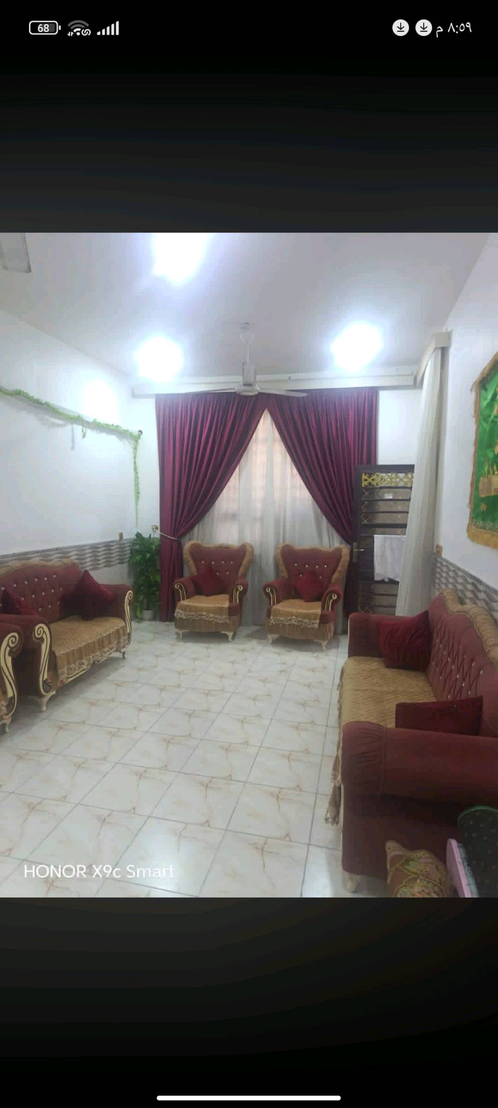 #دارللبيع 🏠

طابو زراعي سند 25 المساحه 170متـࢪ

طابق واحد محتوياته غرفتين نـــــــــوم هول استقبال مطبخ كراج سياره. 

عنوانه شارع شريفه ع الجديد الرابط بين 80و 100 قريب من الشارع العام جدا.
بيع مستعجل سعر مناسب  
***********