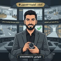 كاميرات مراقبة • كامرات دهوا • انظمة امن • كاميرا امنية • تركيب كاميرا...