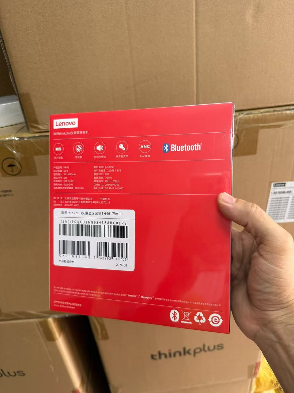 ANC Bluetooth Headphone from Lenovo Thinkplus
20 pcs Per Carton
Stock 280 pcs!

#cnwlinks #cnwlink #stock #bluetoothearphones


**إذا كنت صاحب هذا الإعلان وتريد حذفه لأي سبب، رجاءا أرسل رسالة إلى الدعم الفني**