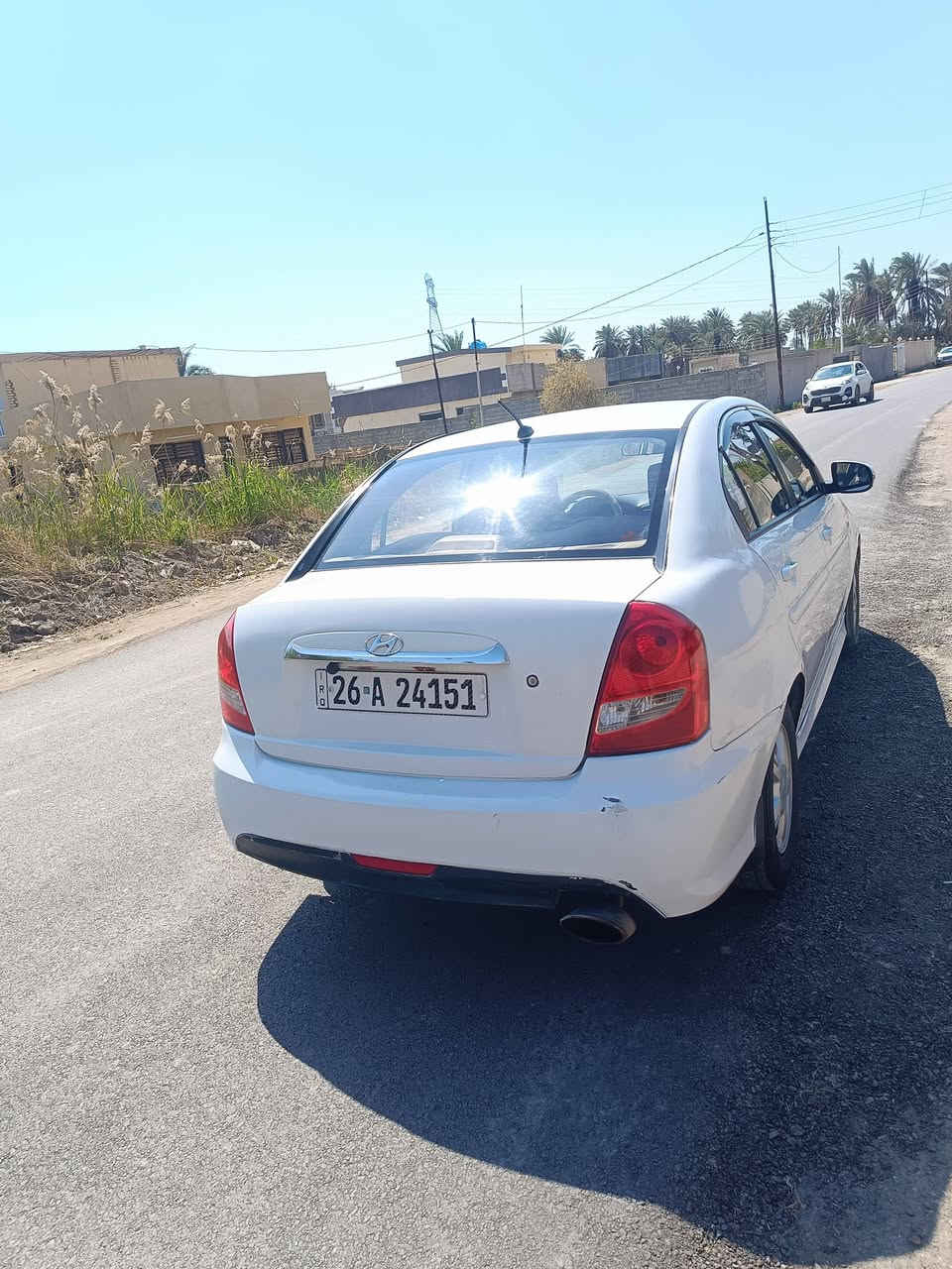 السلام عليكم اكسنت 11 الشركه العامه ما بيها اي نقص سونارها موضح بالسونار سنويه جديده وره العيد استلمها87 وبيها مجال مكاني بغداد الراشديه ***********
