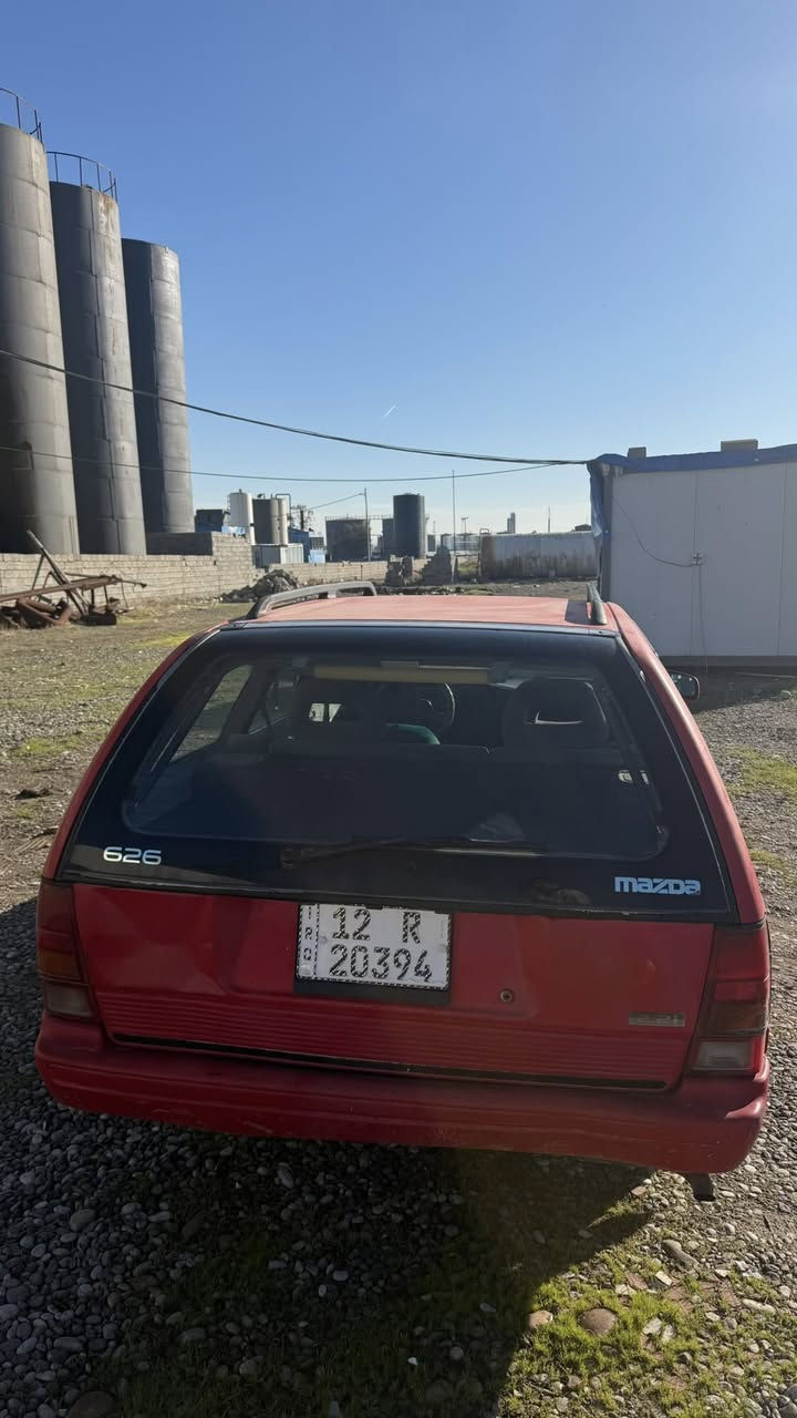 مازدا ستيشن 626
محرك وكير شرط ✅
12 بخ 
رقم جديد دولي باسمي شرط التحويل✅
بخيتها على مود الهزه بس بدون معجون ✅
سياره نضيفه وكاعده وبلعافيه عل ياخذه
رقم التلفون ***********
***********
الارقام ثنينهم بيهم واتس
