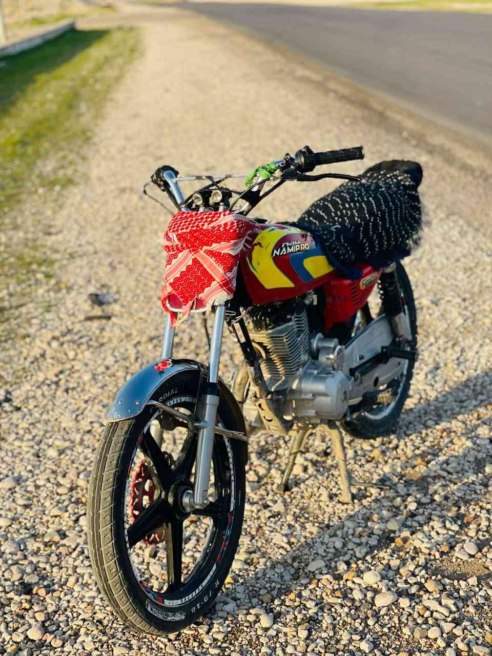 السلام عليكم دراجه للبيع نامي برو محسن مديل 2021والشاصي  2024 المكان خانقين بختياري السعر خاص وهاذ رقمي ***********
