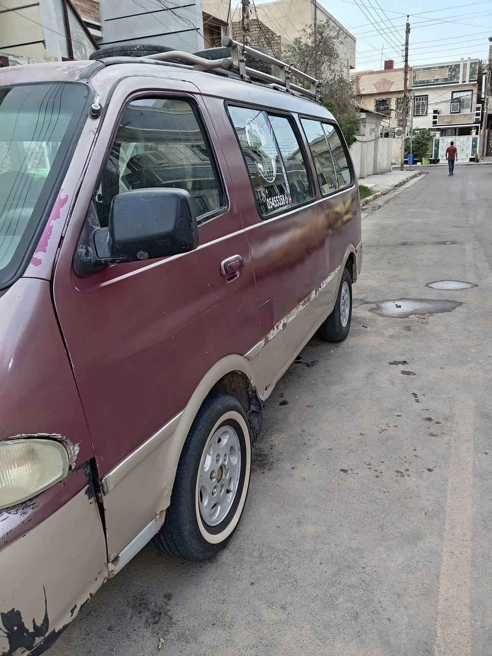 من جديد والحمد لله
*********** *********** بغداد تاجي السعر ٣٥ ورقه وبيه مجال للطيبين..
بريجو موديل ٩٦سياحي بغداد رقم انكليزي للبيع  او مراوس سنويه ماساقطه لحد 1/4/2027مشروع وطني كير محرك اكسل شواصي كفاله جيدة جدا
مصبوغة حزام فقط بدون قماره
مشط بور بم وداينموا سلف بطارية ممتازات.
كهربائيات فول إطارات جيدة
تحويل وكالة بكيفك.
وبالله التوفيق
