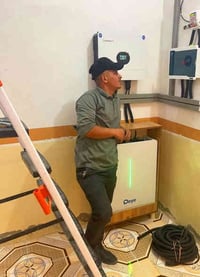 شروين قرية حمزة النجم • منظومة شمسية • ألواح لونجي 620 واط