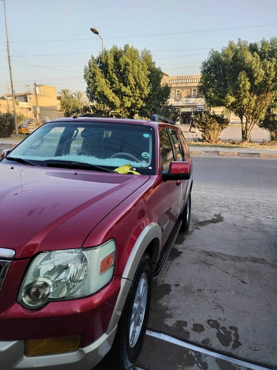 فورد اكسبلور 2008 وارد امريكي فول مواصفات 
اشاير ترحيب
فور ويل
كشنات جلد + خزن
اسلايت روف
شاشه كامره
شاشه اعطال
7. راكب
مانع انزلاق
ابريك  وبانزين كهربائيات
تدفئه بلمقاعد
السعر 110
***********
