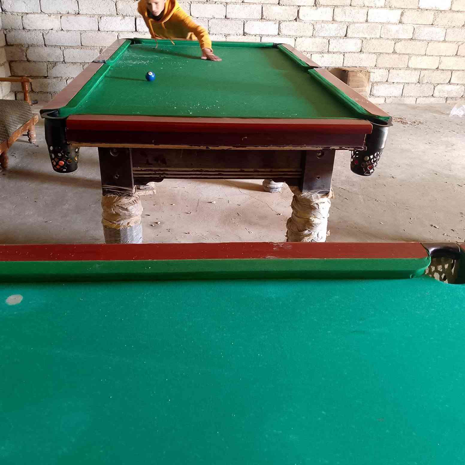 بلياردات عدد 3  جاهزات للبيع سعر الواحد 800 الف قفل المكان ناحيه ربيعه ***********
