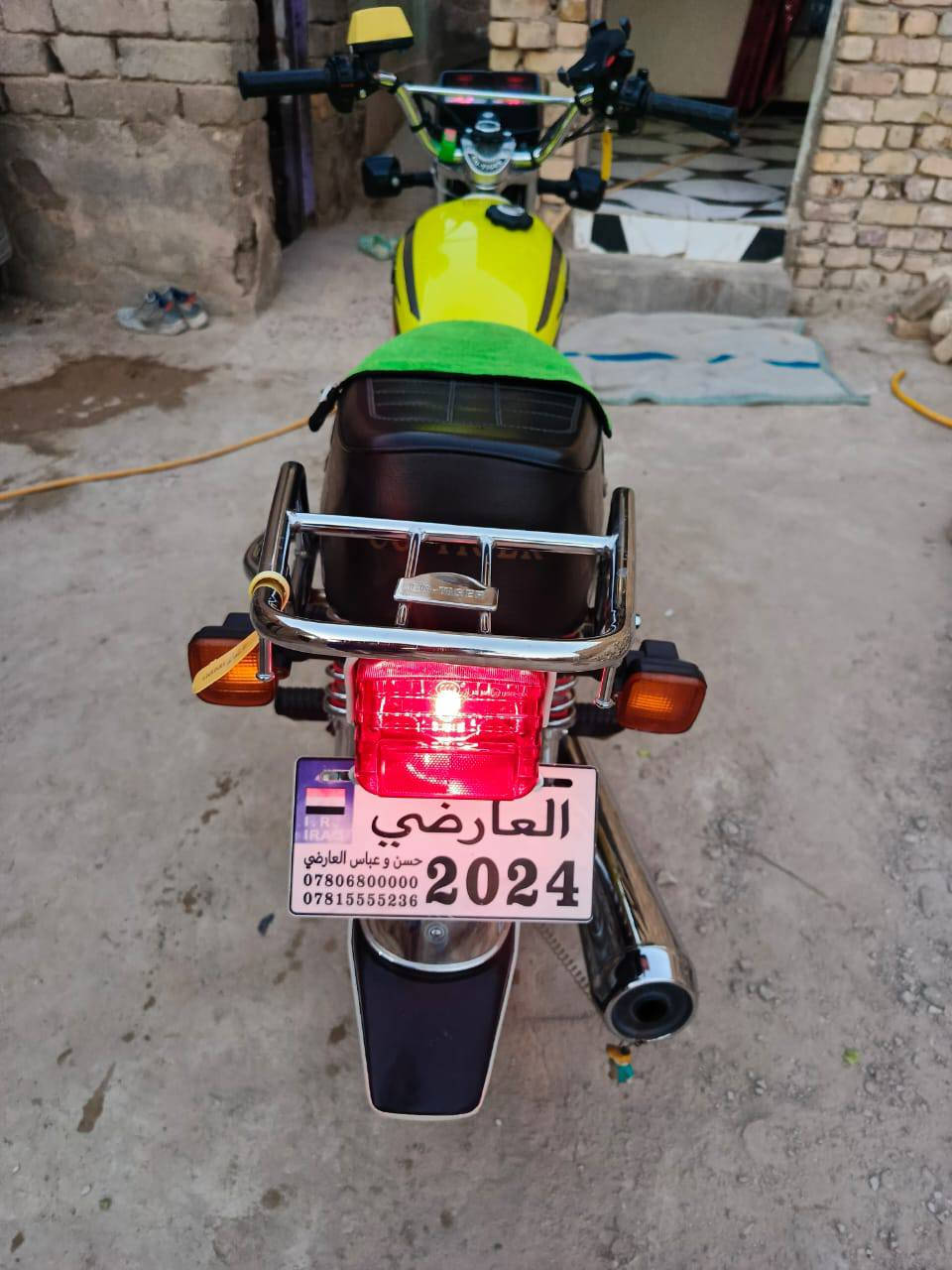 دراجه للبيع نامه امتياز موديل 23 طالعه بل 24 أوراق اصولي دراجه جديدة نفس البل الصورة السعر 900وبيه مجال دوانيه قضاء الشاميه


**إذا كنت صاحب هذا الإعلان وتريد حذفه لأي سبب، رجاءا أرسل رسالة إلى الدعم الفني**