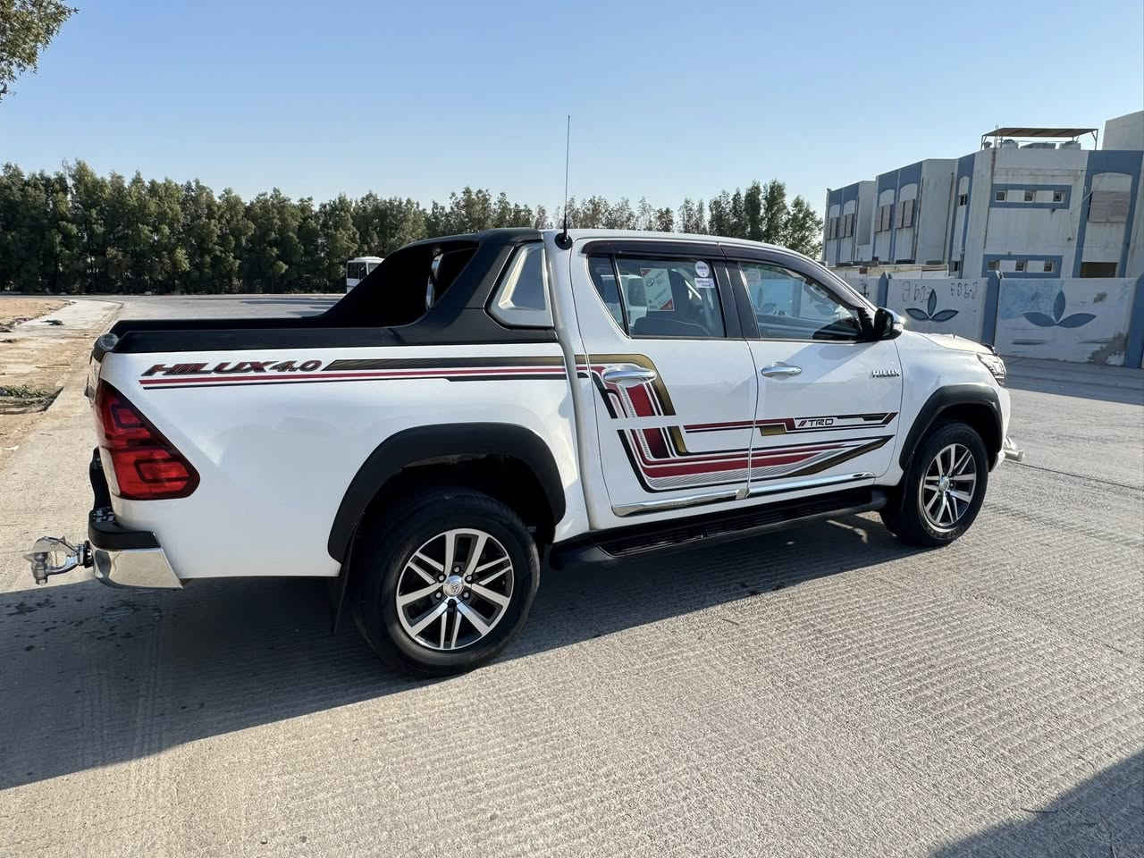 هايلوكس موديل17 مكينه كاز ستوه مشدوده مال ٢٣
سياره  بيه ركن الجاملغ طخه خفيفه

وبيه ربع البيبان من جوه صبغ

مكينه وكير وحداديه بجيس

آي نقص مابيه

رقم أربيل تحول تريد وكاله

تخم تاير بجيس 

سبير مانازل

اوتماتيك

ماشيه ٣٠٠٠

السعر١٨٥

***********
