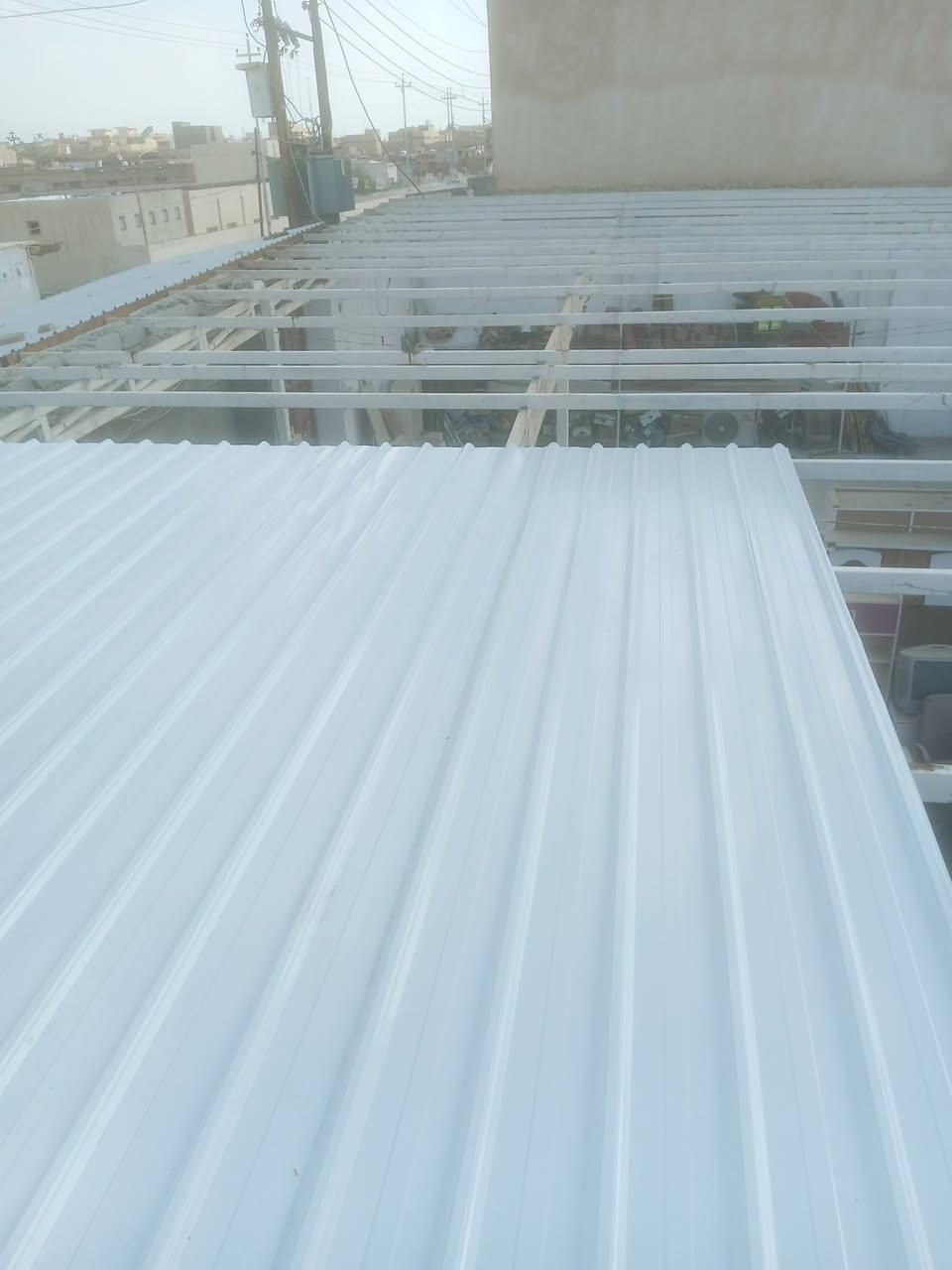 تم اكمال مسقف الاخ مهند علي رشود
مهند الزيدي 
 ومستعدون لكافت اعمال الحداده والسقائف 
 العمل درجه اولا 
وسرعه بالعمل 
وضمال من تصاقط الامطار الى الداخل
والاسعار مناسبه جدا 
هاتف
‍***********
