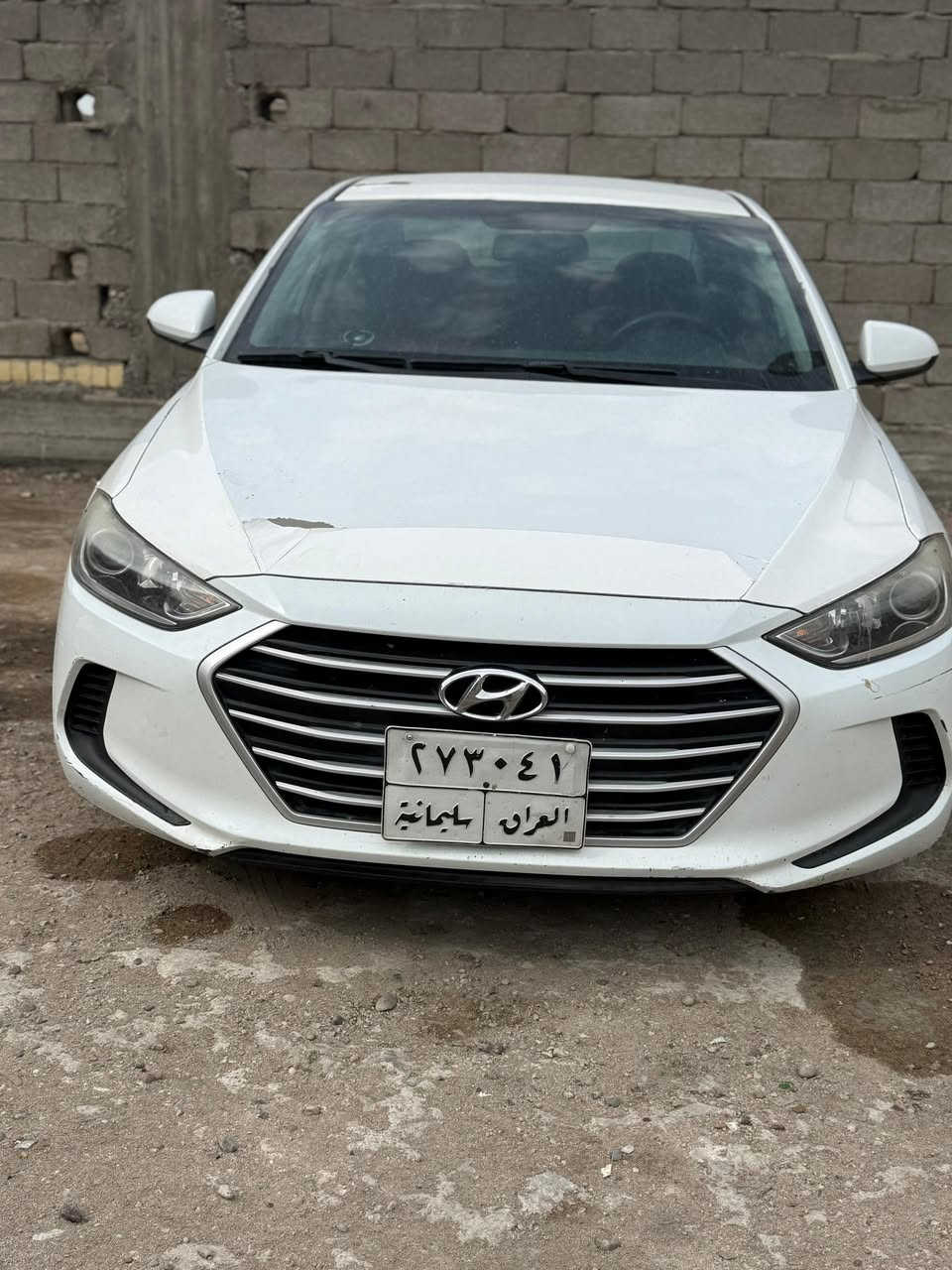 سلام عليكم  
النترا موديل 2018 
لون ابيض 
تحويل مباشر 
السياره ضررهه قطعتين صبغ اثر شخوط بسيطه 
السعر 120 
للتواصل ***********
***********
موقع السياره بغداد جديده
