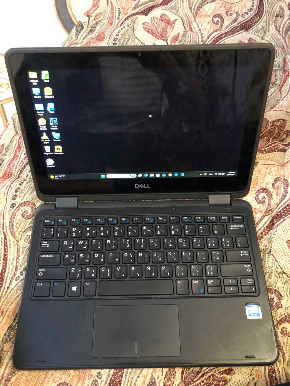 💻 لابتوب Dell Latitude 3190 (2-in-1) لمس وقابل للطي 360 درجة
لابتوب عملي جديد و نضيف مثالي للدراسه و التصفح و الأعمال المكتبية و الاطفال 

 الماركة : Dell Latitude 3190 2in-1

المعالج (CPU): Intel Pentium

الذاكرة العشوائية (RAM): 8GB

التخزين (Hard): 128GB SSD (سريع جداً في الفتح والتشغيل)

الشاشة: 11.6 إنش - لمس (Touchscreen) قابلة للطي 360 درجة (تحول إلى تابلت)

كرت الشاشة (GPU): مدمج (داخلي)

نظام التشغيل: Windows 11

شاشه لمس متجاوبة وخفيفة الوزن ومقامة للصدمات 
بطاريه ممتازه وحجم خفيف وسهل التنقل 
السعر165 وبي مجال 
مكاني كركوك 
واتساب : ***********
