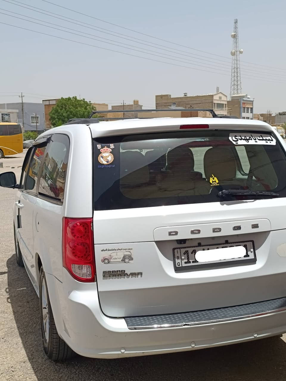 السلام عليكم ورحمة الله وبركاته
دوج كرفان موديل 2016 sxt محرك 3600

رقم بغداد انكليزي بأسمي مباشر

المواصفات معروفه مال sxt

تبريد تدفئه 3 قطع

كشنات بلع

ابواب والصندوق كهرباء

شاشة + كاميرا

حساسات

تدفئه بالكشنات

كشن كهرباء

تخم تاير جديد

تحكمات او قفل سرعه 

السياره ماشيه 128الف حقيقي

صور الحادث موجوده بالصور و ايضا السونار موجود

للإستفسار الاتصال عالرقم ***********

مكان السياره النجف الاشرف السعر 148 $ قابل للتفاوض
