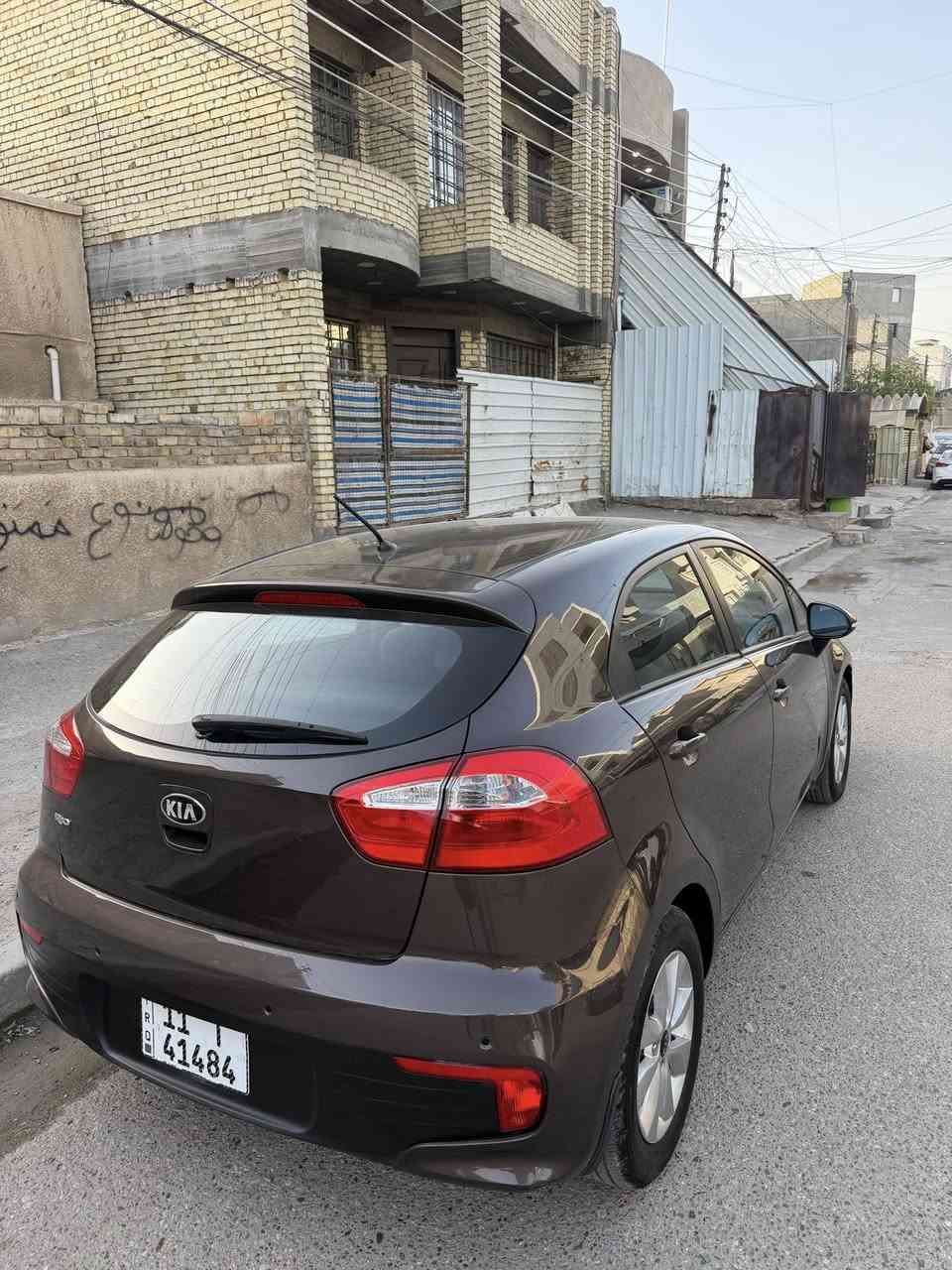 كيا ريو 2016 خليجي كفالة عامة من صبغ و من تبديل محرك ابو قطرتين ماشية ٥١ الف حقيقي ع ايدنا من شركة استخدام منزل فقط سيارة جداً نظيفة رقم بغداد الجديد السعر ٩٨ مكانه بغداد حي العامل ***********
