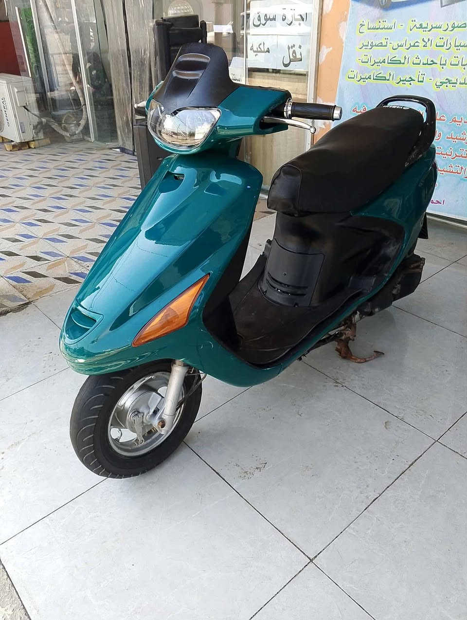 السلام عليكم دراجة للبيع حاوية أستعمال قليل 
المكان البدير ***********
