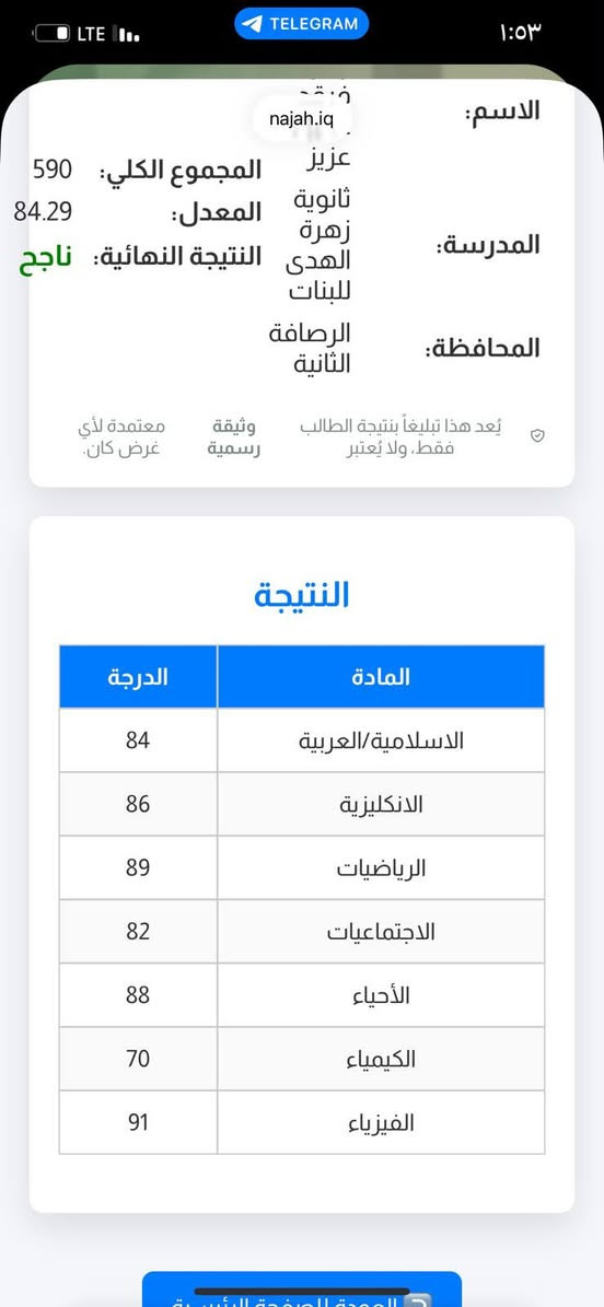 على بركة الله نعلن عن فتح دورة خاصه
إلى طلاب الدور الثاني والدخول الشامل 
الصف الثالث المتوسط 
وكذلك جميع الصفوف
غدا أول محاضره في تمام الساعه 6 مساءا 
في معهد المصطفى المشتل
معهد المصطفى الفضيليه 
بأسعار مناسبة جدا جدا لطلابنا الاعزاء 
للتواصل  اتصال مع واتساب 
 *********** 
وهذا البعض من انجازات كادرنا المتميز دائما 
والقادم افضل بأذن الله
