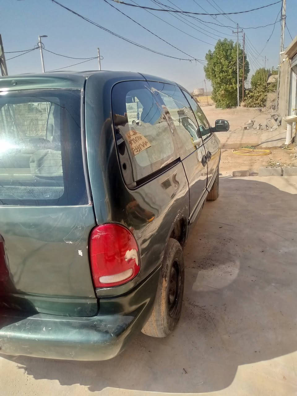 السلام عليكم
من رخصت مدير الاكروب المحترم 
للبيع سياره دوج فنجر بتره موديل 98 رقم نجف انكليزي سنويه آل 30 محرك 2000 كير اوتوماتيك تعليك السعر 35 وبيها مجال وترهم مراوس بساره اوتوماتيك رقم انكليزي 
العنوان نجف عمود 110 طريق كربلاء نجف


**إذا كنت صاحب هذا الإعلان وتريد حذفه لأي سبب، رجاءا أرسل رسالة إلى الدعم الفني**