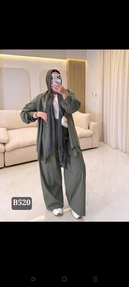 السوت اساسى معانا سهل ومريح فى اللبس 🌺🌺

الموديل⚜⚜سوت3قطع شميز زراير وهم بجد🥰🥰

الماتريال⚜⚜سي واي  عالى الجودة💯💯

المقاس⚜⚜ون سايز تلبيس ل85ك


**إذا كنت صاحب هذا الإعلان وتريد حذفه لأي سبب، رجاءا أرسل رسالة إلى الدعم الفني**