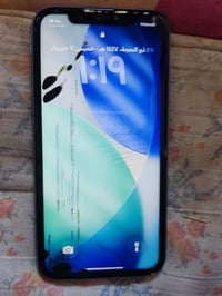 آيفون ١١ • شاشة متضررة • فيس ايدي شغّال