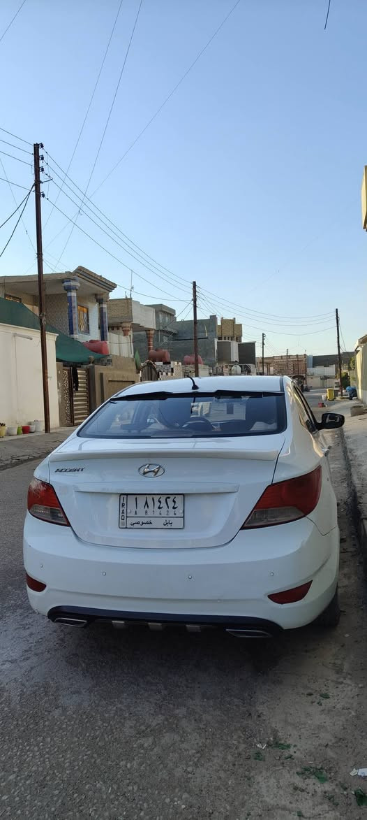 اكسنت 2016 خليجي ثلاث قطع صبغ بدون حادث . كير ومحرك وحداديه وتبريد كفاله .. سياره كلش نظيفه .. محرك 1400 .. رقم بابل مكانها بابل .. السعر 84 وبيها مجال بسيط .. او مراوس .. ***********
