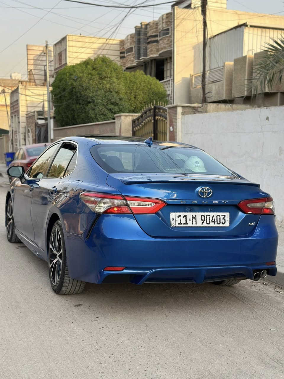 للبيع
كامري se plus 2019 (بانزين)
سلايد روف ( فتحة )
كراسي جلد 
شفتات بالستيرن
رادار امامي 
تحديد مسار
(( بدون ايرباك ))
ماشية mi 80
نظام Eco اقتصادية جداً
لايت زينون بلادي عالي ناصي
كير محرك كفالة 
رقم بغداد الجديد ب اسمي شخصياً 
حادثهة موضح بالصور بجم كبس وهنا نصبغ باب السائق نفسة وجاملغ عكس السائق بدون دواخل وولاكلوب مشتغل بالدشبول 
$175
مكان السيارة بغداد المشتل 

***********
