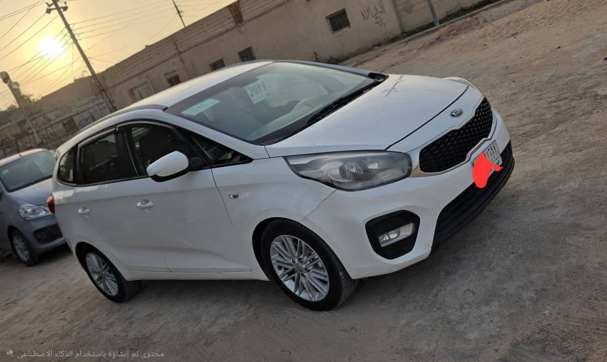 🚘 كيا كارينز 2017 (وارد خليجي) .. فول مواصفات وجديدة بمعنى الكلمة! ✨
​السلام عليكم إخواني الأعزاء..
للبيع سيارة كيا كارينز (Kia Carens) موديل 2017، رقم بصرة، وارد خليجي. السيارة بحالة الوكالة، استخدام منزلي (استعمال بيتي) راقي جداً، وجاهزة من كل شيء بدون أي نقص.
​📌 تفاصيل ومواصفات السيارة:
​الموديل: 2017.
​الوارديّة: وارد خليجي.
​المحرك: 2000 دوش (DOHC)، محرك قوي واقتصادي ونشط جداً.
​الرقم: رقم بصرة.
​المواصفات: فول مواصفات ما عدا الفتحة.
​المسافة المقطوعة: 140 ألف كم. البصرة, العراق


**إذا كنت صاحب هذا الإعلان وتريد حذفه لأي سبب، رجاءا أرسل رسالة إلى الدعم الفني**