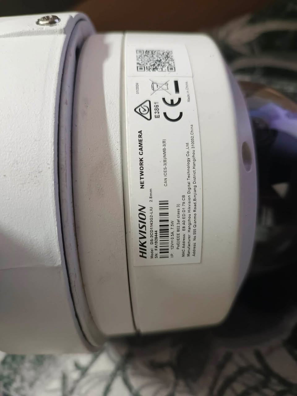 كامره آي بي
هيك فجن
POE
حجم كبير
سعرها 85 الف مع التوصيل


**إذا كنت صاحب هذا الإعلان وتريد حذفه لأي سبب، رجاءا أرسل رسالة إلى الدعم الفني**