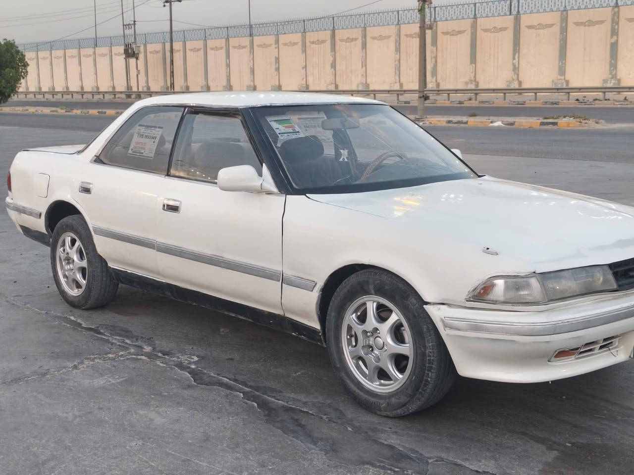 سلام عليكم مارك موديل 1992مشروع وطني سنوية ل2028 محرك ونجي صبغ جماليه تخم تاير سعر 32 بيها مجال 
لشراي فقط اتصال ع رقم ***********

