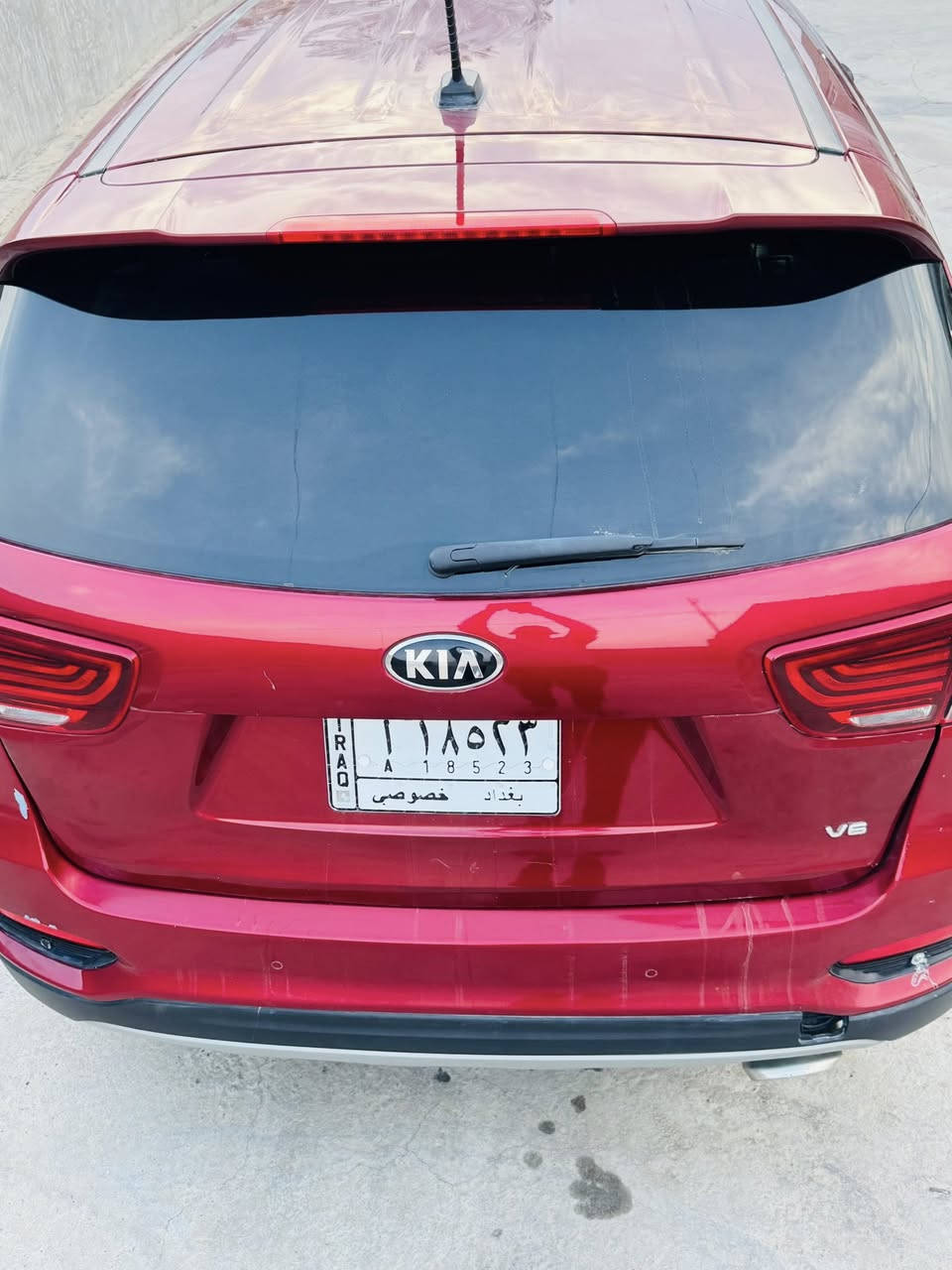 السلام عليكم سورنتو 2020 أمريكي 6 حادث باب وجاملغ خلفي عكس السايق للبيع أو المراوس بسياره احدث السعر 210 مكان بابل ***********
