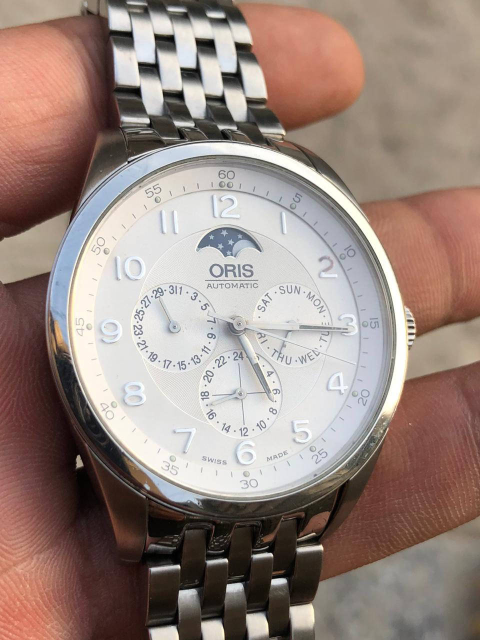 السلام عليكم 
اوريس قمري اوتمايتك سويسري 
مكينه كشف نافذه تاريخ يومي واسبوعي القطر 40
بلادي مستعمل نظيفه جدا 
السعر 700 دولار 
يوجد توصيل


**إذا كنت صاحب هذا الإعلان وتريد حذفه لأي سبب، رجاءا أرسل رسالة إلى الدعم الفني**