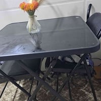 ميز طعام • كراسي • عدد ٢