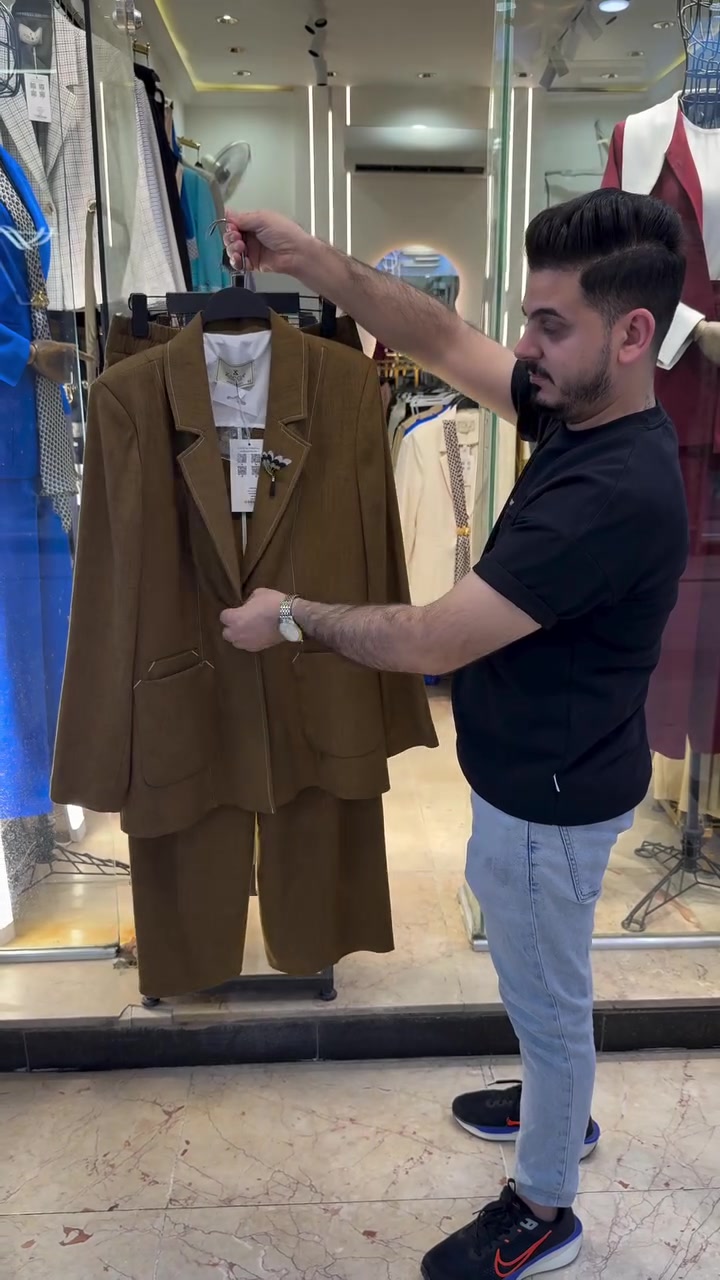 ‏طقم🔥

‏طول السترة 75

‏طول البنطلون 105

‏ القياس 38 40 42 44 46

‏توصيل مفتوح كل محافظات العراق🚚

‏العنوان بابل جمعية مجمع بيروت📍

#اكسبلور #بابل #بغداد #العراق


**إذا كنت صاحب هذا الإعلان وتريد حذفه لأي سبب، رجاءا أرسل رسالة إلى الدعم الفني**