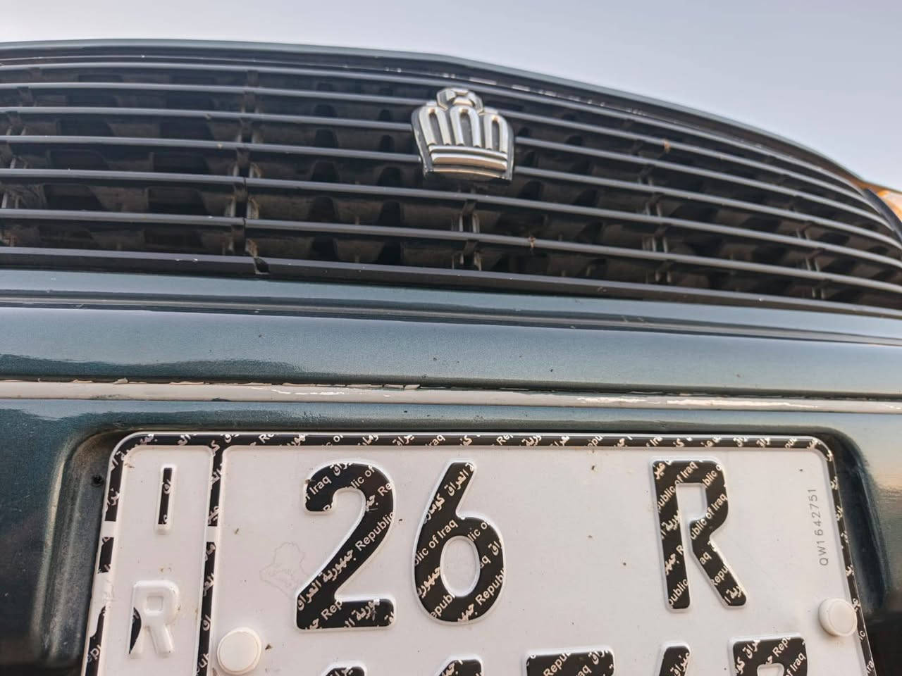 بطه للبيع محرك 2500. موديل 92
كير وصدر وتايرات وكهرباء كلها تمام
بيها صبغ عام  السبب جراد فقط
مكفوله من الكص والدعم والكلبه 
رقم صلاح الدين   26
السعر المطلوب 43 مكاني تكريت
***********..***********
.
