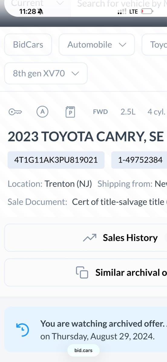 Camry 2023 SE ***********
سه ياره سبغ عام ايرباك به س شان ته قيه گير و مه كينه به شه رت ته بريد و رادارو به ردى گزوز به شه رت رقم شانصىم داناوه.مشته رى ني سه رم مه يشينه أربيل, العراق
