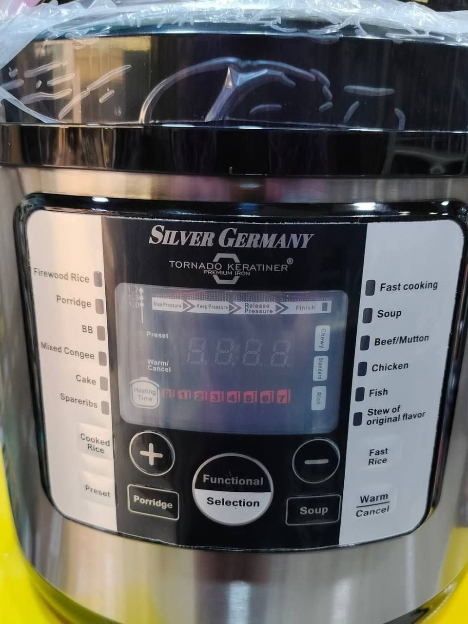 جدر ضغط حجم ٨لتر ماركه سلفر جيرمني الألمانية الاصلي جديد بلباكيت توصيل بغداد ومحافظات


**إذا كنت صاحب هذا الإعلان وتريد حذفه لأي سبب، رجاءا أرسل رسالة إلى الدعم الفني**