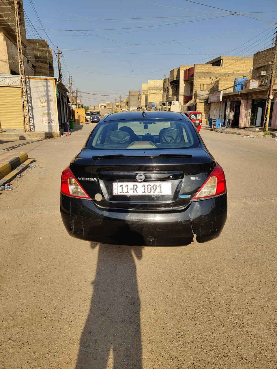 سلام عليكم
نيسان فيرسا 2012 لبيع أو مراوس تحويل ثاني يوم 
 وارد امريكي بيها باب وجاملق 
كير ومحرك كفاله 
تبريد ثلج 
تخم تاير جديد  
المواصفات 
1 تحكم ستيرن 
2مثبت سرعة 
3شاشه 
السعر 75 
الرقم ***********

